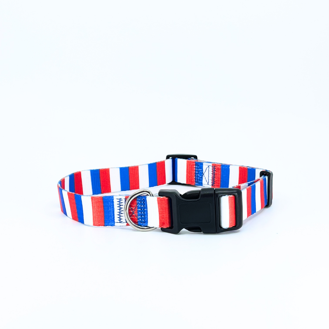 American Stripes Dog Collar
