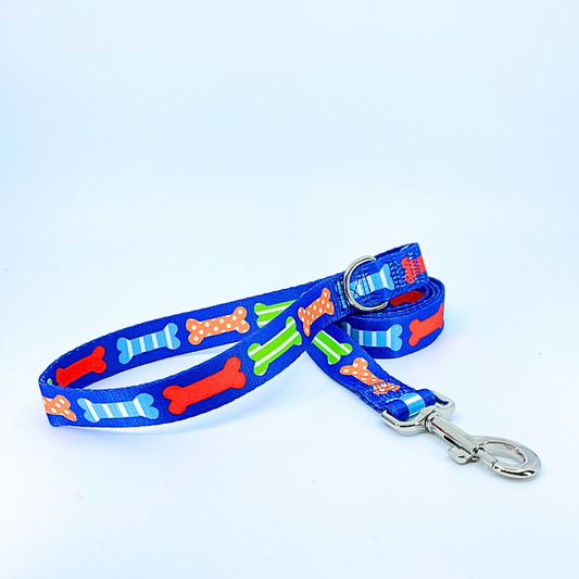 Multi Bones Dog Leash
