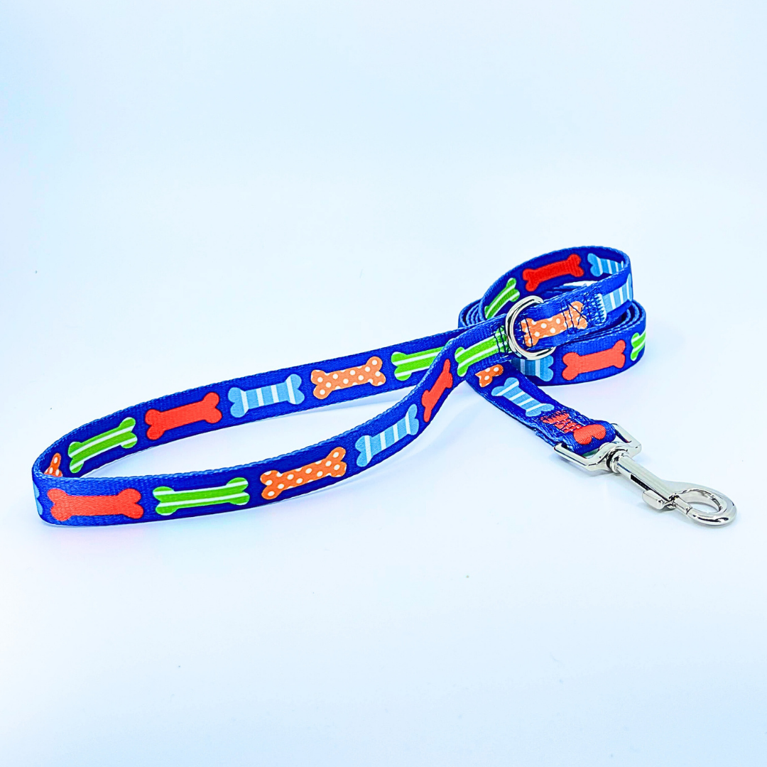Multi Bones Dog Leash