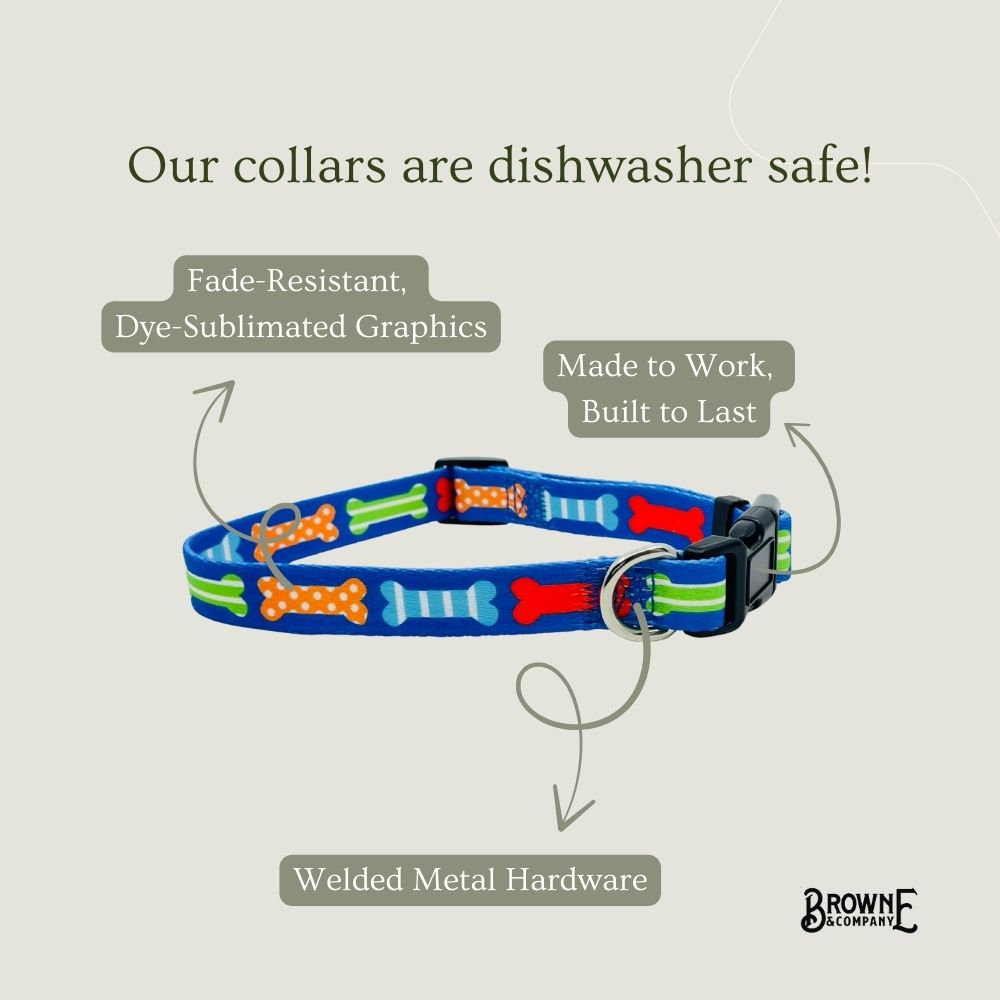 Multi Bones Dog Collar