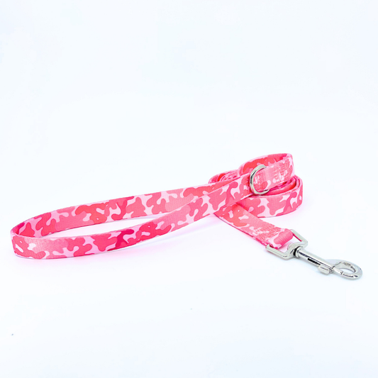 Pink Camo Dog Leash